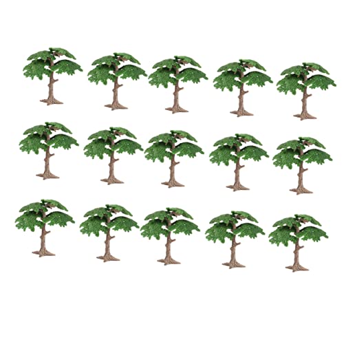 SEWACC 15st Spielzeuge Gartendekorationen Mikrolandschaftsbäume Simulationsbaum Mini von SEWACC