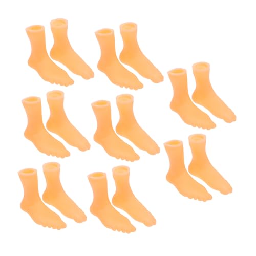 SEWACC 16Stücke Teiliges Fingerpuppen aus Hochwertigem Vinyl Realistisches Fußmodell für Unterricht Interaktive Lehrmodelle für Erwachsene für Geburtstags von SEWACC