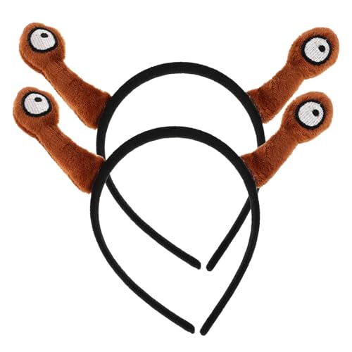 SEWACC 2 Pcs Haarband Schneckenantennen Kopfband Kopfschmuck Haarzubehör Lustige Süße Haarreihe Für Party -Cosplay -Requisiten SEWACC 2 Pcs Haarband Schneckenantennen Kopfband Kopfschmuck Haarzubehör Lustige Süße Haarreihe Für Party -Cosplay -Requisiten von SEWACC