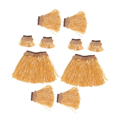 SEWACC 2 Sätze Hawaiian Kostümset für Mädchen Teiliges Grasrock Set Strohfarbe für Luau und Strandpartys Vielseitige Kostümaccessoires für Frauen und Mädchen SEWACC 2 Sätze Hawaiian Kostümset für Mädchen Teiliges Grasrock Set Strohfarbe für Luau und Strandpartys Vielseitige Kostümaccessoires für Frauen und Mädchen von SEWACC