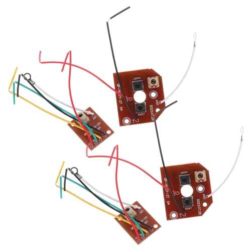 SEWACC 2 Sätze Kanal Fernbedienungsmodul Empfänger und Sender für Rc Fahrzeuge Spielzeugbau und DIY Projekte Frequenz Lernspielzeug Kreativität und Problemlösungsfähigkeiten SEWACC 2 Sätze Kanal Fernbedienungsmodul Empfänger und Sender für Rc Fahrzeuge Spielzeugbau und DIY Projekte Frequenz Lernspielzeug Kreativität und Problemlösungsfähigkeiten von SEWACC