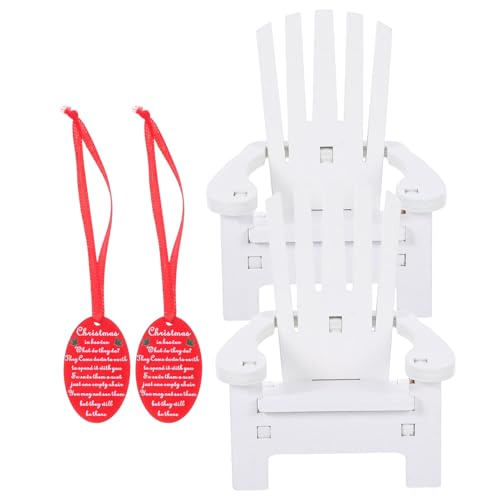 SEWACC 2 Sätze Maßstab Set mit Weihnachtsanhängern Dekoration für Festliche Anlässe Ihrem Puppenhaus SEWACC 2 Sätze Maßstab Set mit Weihnachtsanhängern Dekoration für Festliche Anlässe Ihrem Puppenhaus von SEWACC