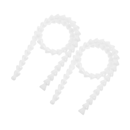 SEWACC 2 Stück Doll Armature Flexible Plastikkugelgelenke Bewegliches Skelett für DIY Kuscheltierfiguren Bären Schlangen Puppenrahmen mit Leichtbau Kunststoff Gelenksystem von SEWACC