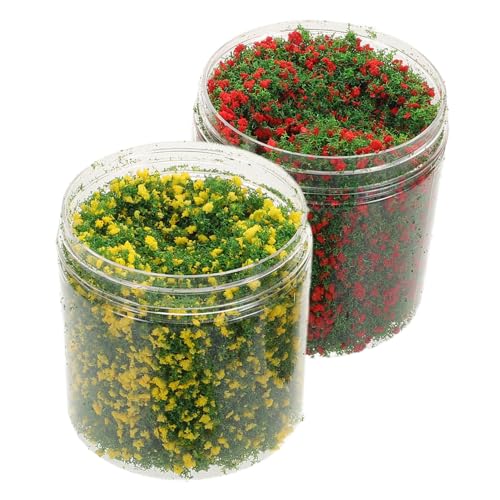 SEWACC 2 Stück Künstliches Gras für DIY Modelleisenbahn Zubehör und Szenerie Dekoration Nachhaltigen Materialien für Anfänger und Profis SEWACC 2 Stück Künstliches Gras für DIY Modelleisenbahn Zubehör und Szenerie Dekoration Nachhaltigen Materialien für Anfänger und Profis von SEWACC
