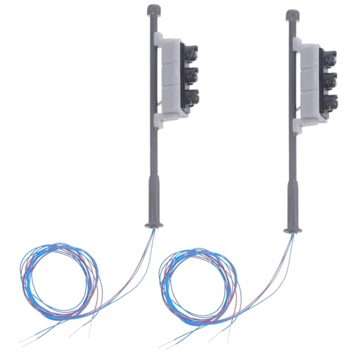 SEWACC 2 Stück Modell Straßenlaterne Bausätze Punkt Diode Basen geführt Bausatz Modellbau Material modeleisenbahnen künstliches Signalmodell Mini-Landschaftssignalmodell Metall SEWACC 2 Stück Modell Straßenlaterne Bausätze Punkt Diode Basen geführt Bausatz Modellbau Material modeleisenbahnen künstliches Signalmodell Mini-Landschaftssignalmodell Metall von SEWACC