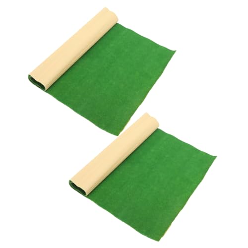 SEWACC 2 Stück Realistische Kunstrasenmatte für DIY Bastelprojekte Künstlicher Rasen für Modellbau Balkon Terrasse und Gartendekoration Flexibles Lebensechtes Grasdesign SEWACC 2 Stück Realistische Kunstrasenmatte für DIY Bastelprojekte Künstlicher Rasen für Modellbau Balkon Terrasse und Gartendekoration Flexibles Lebensechtes Grasdesign von SEWACC