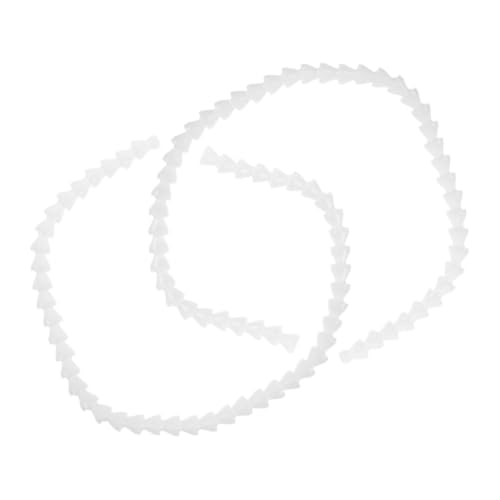 SEWACC 2 Stück Teiliges Flexibles Skelett Bewegliches Kunststoff Gelenkgerüst für Plüschtiere Bären und Schlangenspielzeug Geräuschloses Puppenarmatur für DIY Kreativprojekte von SEWACC
