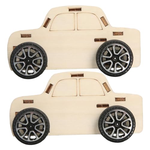 SEWACC 2 Stück Teiliges Holzauto Bastelset für DIY Wissenschaftsspielzeug Handgefertigtes Zusammenbau Fahrzeugmodell Fördert Kreativität und Lernfähigkeit Sicher und Glatt Verarbeitet SEWACC 2 Stück Teiliges Holzauto Bastelset für DIY Wissenschaftsspielzeug Handgefertigtes Zusammenbau Fahrzeugmodell Fördert Kreativität und Lernfähigkeit Sicher und Glatt Verarbeitet von SEWACC