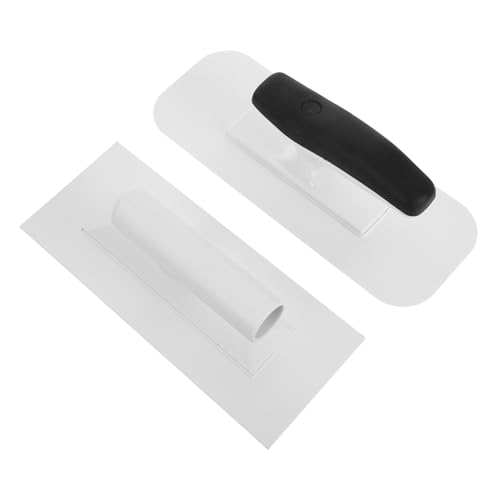 SEWACC 2 Stück Teiliges Kunststoff Glättkellen für Putzarbeiten Ergonomisch für Glatte Oberflächen Einfache Anwendung für Anfänger und Profis Effiziente Wandbeschichtung und Fehlerfreie SEWACC 2 Stück Teiliges Kunststoff Glättkellen für Putzarbeiten Ergonomisch für Glatte Oberflächen Einfache Anwendung für Anfänger und Profis Effiziente Wandbeschichtung und Fehlerfreie von SEWACC