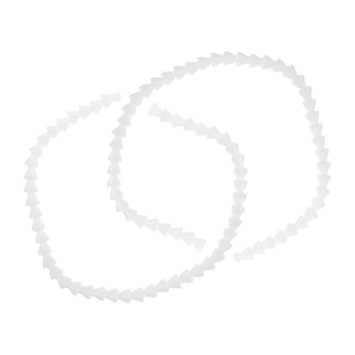 SEWACC 2 Stück Teiliges Puppenskelett Kunststoff Kugelgelenke Flexible Gelenke Gelenkrahmen für Plüschtiere Bären Schlangen DIY Puppen Ersatzteile Leicht Verstellbarer Puppenkörperrahmen von SEWACC