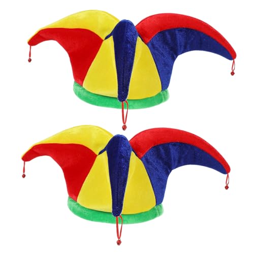 SEWACC 2St dreieckiger Clown-Hut faschingshut kinder kindermütze Hüte Hut Kleidung Stirnband Halloween-Clown-Hut Karnevals-Clown-Hut Französisch Requisiten Hexen Hut Zylinder SEWACC 2St dreieckiger Clown-Hut faschingshut kinder kindermütze Hüte Hut Kleidung Stirnband Halloween-Clown-Hut Karnevals-Clown-Hut Französisch Requisiten Hexen Hut Zylinder von SEWACC