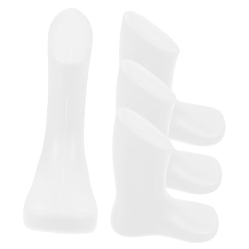 SEWACC 4 Stück Modellfüße für Neuheit Socken Knöchelsocken Männer verstellbare Kleiderform Zehe Verkaufsfördernd Sockenstile Zeigen gefälschter Fuß Fußpuppe für Schuhe Plastik Weiß SEWACC 4 Stück Modellfüße für Neuheit Socken Knöchelsocken Männer verstellbare Kleiderform Zehe Verkaufsfördernd Sockenstile Zeigen gefälschter Fuß Fußpuppe für Schuhe Plastik Weiß von SEWACC