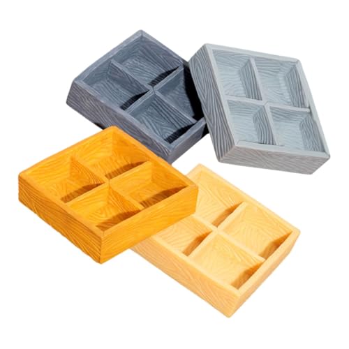 SEWACC 4 Stück Teiliges Miniatur Resin Aufbewahrungsbox mit Fächern für Puppenhäuser Kreative Kleine Landschaft Kompakte für Süßigkeiten und Nüsse Tragbar und Dekorativ SEWACC 4 Stück Teiliges Miniatur Resin Aufbewahrungsbox mit Fächern für Puppenhäuser Kreative Kleine Landschaft Kompakte für Süßigkeiten und Nüsse Tragbar und Dekorativ von SEWACC