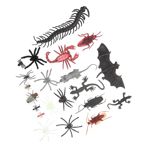 SEWACC 40Stücke Insektenfiguren Lustige Halloween Deko und Simulierte Insekten für Landschaften Lehrreiche Spielmöglichkeiten und Geschenkideen Hochwertige SEWACC 40Stücke Insektenfiguren Lustige Halloween Deko und Simulierte Insekten für Landschaften Lehrreiche Spielmöglichkeiten und Geschenkideen Hochwertige von SEWACC