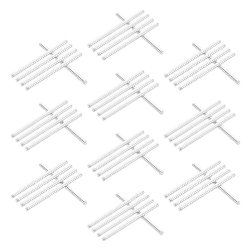 SEWACC 50 Stück Metall Rundstäbe für DIY Rc Modellbau Präzise Passung für Spielzeugautos Verbindungselemente für Modellfahrzeuge von SEWACC