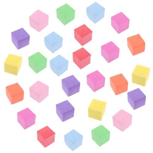 SEWACC 50 Stück Teiliges Bunte Schaumstoff Bausteine Würfel für und Leicht Fördert Farberkennung Kreativität und Feinmotorik Lernspielzeug für Vorschulkinder SEWACC 50 Stück Teiliges Bunte Schaumstoff Bausteine Würfel für und Leicht Fördert Farberkennung Kreativität und Feinmotorik Lernspielzeug für Vorschulkinder von SEWACC