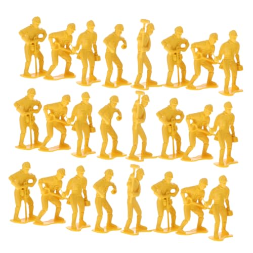 SEWACC 54 Stück Teiliges Miniatur Bauarbeiter Figuren Set aus Robustem Kunststoff Realistische Modellbau Spielfiguren für Sammler Kreative Landschaftsdekoration und Lernspielzeug SEWACC 54 Stück Teiliges Miniatur Bauarbeiter Figuren Set aus Robustem Kunststoff Realistische Modellbau Spielfiguren für Sammler Kreative Landschaftsdekoration und Lernspielzeug von SEWACC