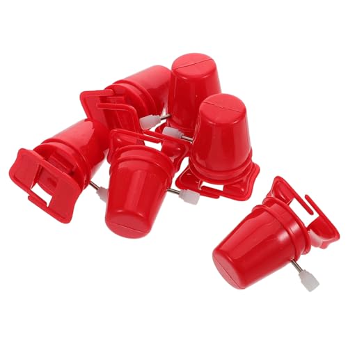 SEWACC 6 Stück DIY Wind Up Roboter Mechanisches Laufspielzeug für Kreative Bastelprojekte und Lernaktivitäten für Rot SEWACC 6 Stück DIY Wind Up Roboter Mechanisches Laufspielzeug für Kreative Bastelprojekte und Lernaktivitäten für Rot von SEWACC