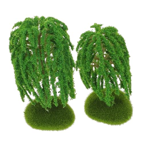 SEWACC 6 Stück Miniatur-weidenbäume Realistische Landschaftsbäume für Modellbau Wetterbeständig für Eisenbahn Architekturmodelle Dekorative Mini-landschaftsaccessoires SEWACC 6 Stück Miniatur-weidenbäume Realistische Landschaftsbäume für Modellbau Wetterbeständig für Eisenbahn Architekturmodelle Dekorative Mini-landschaftsaccessoires von SEWACC