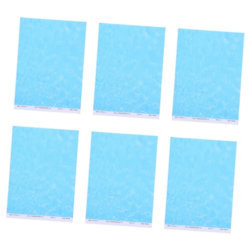 SEWACC 6 Stück Teiliges Realistischer Wasserwellen Aufkleber für Miniaturlandschaften Wasserähnliche Struktur Nahtlose Integration Vielseitig für Sandtisch und Architektur Dioramen SEWACC 6 Stück Teiliges Realistischer Wasserwellen Aufkleber für Miniaturlandschaften Wasserähnliche Struktur Nahtlose Integration Vielseitig für Sandtisch und Architektur Dioramen von SEWACC