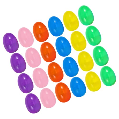 SEWACC 60 Stück Befüllbare Ostereier Bunte Leere Plastikeier Jumbo-Ostereier Für Die Osterjagd Süßigkeitenbox Partygeschenke SEWACC 60 Stück Befüllbare Ostereier Bunte Leere Plastikeier Jumbo-Ostereier Für Die Osterjagd Süßigkeitenbox Partygeschenke von SEWACC