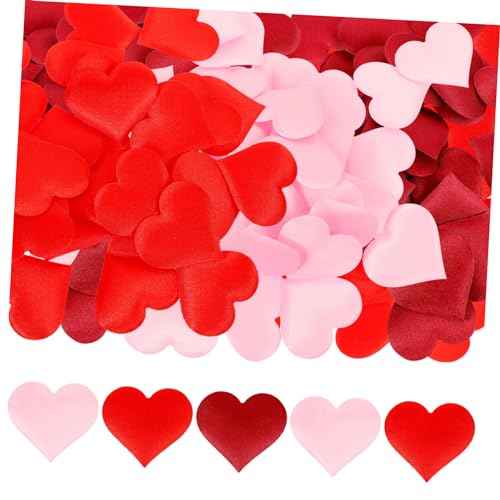 SEWACC 600 Stück Herzförmige Streudeko Schwamm Romantische Hochzeitstischdeko in Rot und Weinrot Vielseitige Partydekoration für Valentinstag Verlobung Brautdusche und Geschenke SEWACC 600 Stück Herzförmige Streudeko Schwamm Romantische Hochzeitstischdeko in Rot und Weinrot Vielseitige Partydekoration für Valentinstag Verlobung Brautdusche und Geschenke von SEWACC