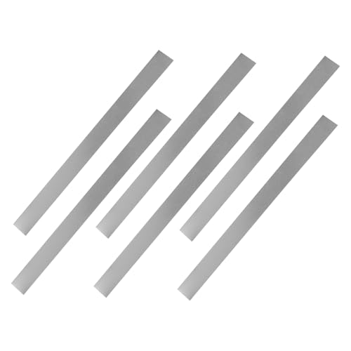 SEWACC 6stücke Kupferstreifen Flexibel Kupferblechrolle Kupferstreifenblech Für Experimente Zinkblech Zinkanodengewichtsblock Zinkanode Für Salzwasserpool Zinkanodenplatte von SEWACC
