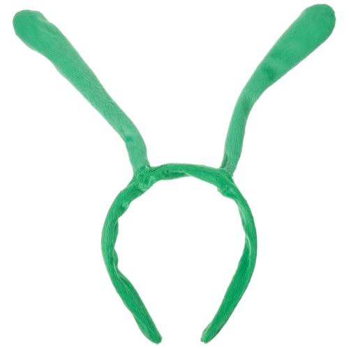 SEWACC Antennen-Stirnband, Cartoon-Tier-Biene, Antennen-Kopfschmuck, Kostüm, Haarreifen für Erwachsene, Cosplay, Partygeschenke, Grün , Size 1 SEWACC Antennen-Stirnband, Cartoon-Tier-Biene, Antennen-Kopfschmuck, Kostüm, Haarreifen für Erwachsene, Cosplay, Partygeschenke, Grün , Size 1 von SEWACC
