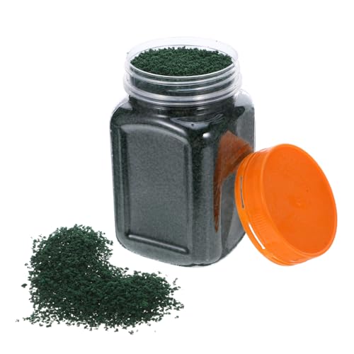 SEWACC DIY Miniatur- -Pulver für Modellbau Buschiges Terrainstreu Vielseitiges Schwammpulver für Fantasiegarten Eisenbahnszene und Architekturmodelle von SEWACC