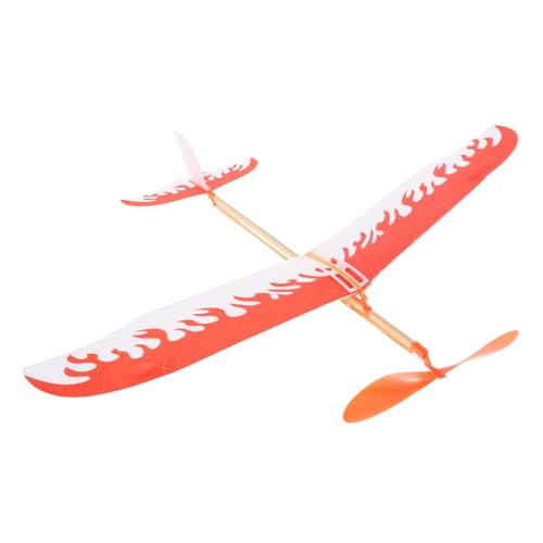 SEWACC Gummiband Betriebenes Flugzeugmodell Kit für DIY Gleiter für im Freien Fördert Intellektuelle Entwicklung und Handfertigkeit Leichte und Langlebige Konstruktion SEWACC Gummiband Betriebenes Flugzeugmodell Kit für DIY Gleiter für im Freien Fördert Intellektuelle Entwicklung und Handfertigkeit Leichte und Langlebige Konstruktion von SEWACC