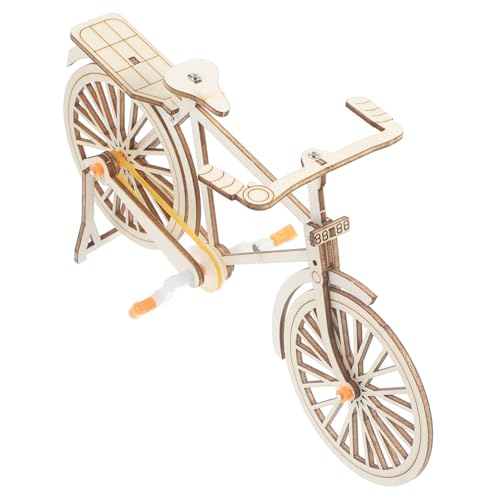 SEWACC Holz Fahrrad Modell Bausatz DIY Kreative Bastelarbeit Holzfigur Miniatur Vintage Deko Geschenk Problemlösung und Eltern Junge Mädchen Teamwork SEWACC Holz Fahrrad Modell Bausatz DIY Kreative Bastelarbeit Holzfigur Miniatur Vintage Deko Geschenk Problemlösung und Eltern Junge Mädchen Teamwork von SEWACC