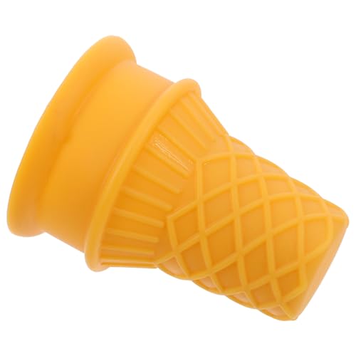 SEWACC Knuspriger Eiscreme Modell Künstliche Eiswaffel Kunst Eiswaffel Deko Essensrequisiten Realistische Waffeltüte Eisdiele Schaufensterdekoration SEWACC Knuspriger Eiscreme Modell Künstliche Eiswaffel Kunst Eiswaffel Deko Essensrequisiten Realistische Waffeltüte Eisdiele Schaufensterdekoration von SEWACC