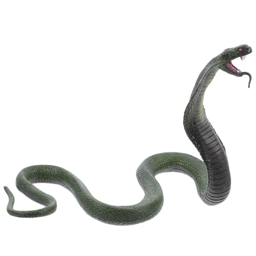 SEWACC Lifelike Cobra Modell Sicherem Material Realistische Schlangenfigur für Home Decor Büro Dekoration Halloween Streiche und Tier Pranks für und Bildungszwecke SEWACC Lifelike Cobra Modell Sicherem Material Realistische Schlangenfigur für Home Decor Büro Dekoration Halloween Streiche und Tier Pranks für und Bildungszwecke von SEWACC