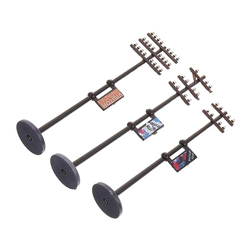 SEWACC Mikrolandschaft Kunststoff Modell Elektrischer Mast Miniatur Landschaftslicht Modell für Garten Tischdekoration DIY Micro Landschaft Zubehör SEWACC Mikrolandschaft Kunststoff Modell Elektrischer Mast Miniatur Landschaftslicht Modell für Garten Tischdekoration DIY Micro Landschaft Zubehör von SEWACC