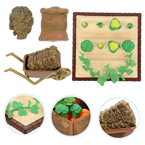 SEWACC Mini Feldmodell Teiliges Miniatur Landschaftsset mit Landwirtschaftlichen Werkzeugen Detailreiches Mini Farm für Puppenhaus und Outdoor Szene SEWACC Mini Feldmodell Teiliges Miniatur Landschaftsset mit Landwirtschaftlichen Werkzeugen Detailreiches Mini Farm für Puppenhaus und Outdoor Szene von SEWACC