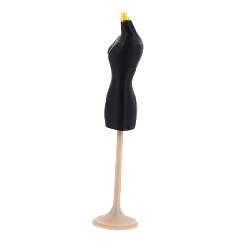 SEWACC Mini Puppen aus Schwarzem Abnehmbar Stabiler Standfuß Vielseitig für Puppenkleidung und Schmuck für Kinderkleidungsdesign und Puppenhausdeko SEWACC Mini Puppen aus Schwarzem Abnehmbar Stabiler Standfuß Vielseitig für Puppenkleidung und Schmuck für Kinderkleidungsdesign und Puppenhausdeko von SEWACC