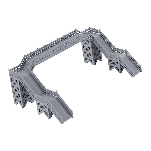 SEWACC Modelleisenbahn Fußgängerbrückenmodell Züge Zug N Scale People Footbrücke Sandtisch-gebäudemodell Eisenbahnbrücke Modellgebäude Miniatur-spielzeuggebäude Tisch Abs Grau SEWACC Modelleisenbahn Fußgängerbrückenmodell Züge Zug N Scale People Footbrücke Sandtisch-gebäudemodell Eisenbahnbrücke Modellgebäude Miniatur-spielzeuggebäude Tisch Abs Grau von SEWACC