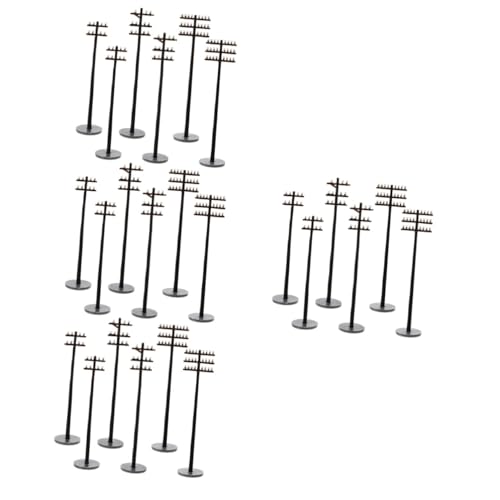 SEWACC Strommast Miniatur 24 STK Mikrolandschafts-telefonmast Standard Stangen DIY-modellgelände Messgerät Bausatz Miniatures Modeleisenbahnen Deko Mini-gartenversorgung Miniatur-telegrafenmasten Abs SEWACC Strommast Miniatur 24 STK Mikrolandschafts-telefonmast Standard Stangen DIY-modellgelände Messgerät Bausatz Miniatures Modeleisenbahnen Deko Mini-gartenversorgung Miniatur-telegrafenmasten Abs von SEWACC