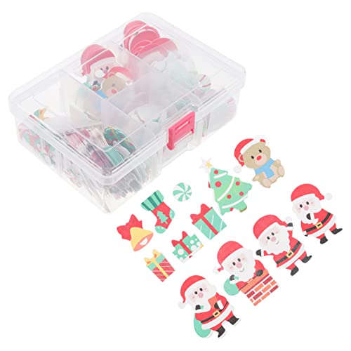 SEWOART 300 Stück Weihnachtskuchendekorationen Aus Reispapier Zum Basteln Verzierungen Für Backpartys von SEWOART