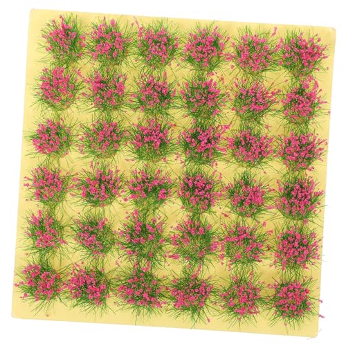 SEWOART 1 Blatt Graskorn gefälschtes Blumenbüschel Blumenverzierungen Mini Modelle Pflanzendekor Statisches Grasbüschelmodell Tischdekoration aus Sand Sandkasten schmücken von SEWOART