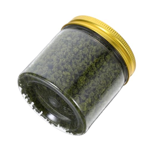 SEWOART 1 Modell Strauchpulver Miniatur Basing Gras DIY Modell Gras Miniatur Streumaterial Gras Für Gartenminiaturen Gras Für Dekoration Kunstgras Material Bastelgras Grüner von SEWOART