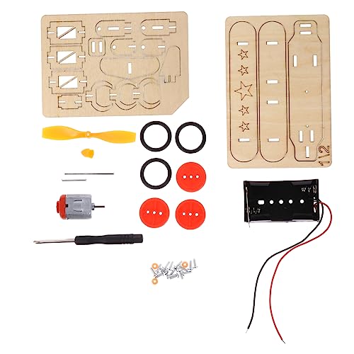 SEWOART 1 Satz DIY Flugzeug für kinderspielzeug Pädagogisches hühner Airplane Toy holzkit simuliertes Flugzeugspielzeug Gleitflugzeug Flugzeug hölzern von SEWOART