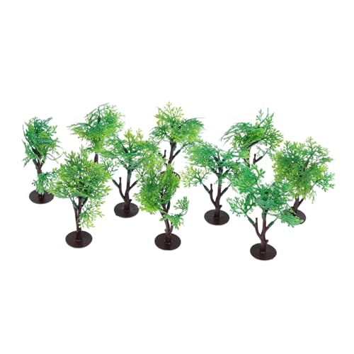 SEWOART 10 Stück Teiliges Miniaturbaum Modell für Künstliche Grüne Bäume für Diorama Garten und Parkdekoration Realistische Mikrolandschaftsmodelle SEWOART 10 Stück Teiliges Miniaturbaum Modell für Künstliche Grüne Bäume für Diorama Garten und Parkdekoration Realistische Mikrolandschaftsmodelle von SEWOART