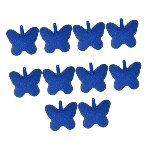 SEWOART 10 Stück tierischer Luftstein Aquarium Blase Fischbecken Belüfter für Fischbecken hydroponisches anzuchtsystem hydroponic System Luftpumpe Bubbler Luftsteine ​​für Blue von SEWOART