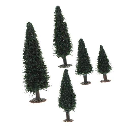 SEWOART 15 Stück Teiliges Miniatur Modellbäume Realistisches Landschaftsmodell Fein Gearbeitete Mini Szene Bäume Geeignet für Sandtisch Dekoration DIY Landschaftsbau Verschiedene von SEWOART