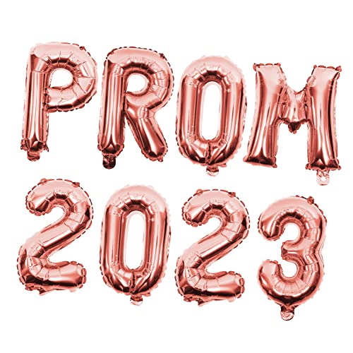 SEWOART 2 Sätze Prom Folienballons in Roségold Leichte Dekoration für Abschlussfeier Klassenzimmer Vielseitig Hängbar an Wänden Fenster Türen für Party Geburtstagsabschluss SEWOART 2 Sätze Prom Folienballons in Roségold Leichte Dekoration für Abschlussfeier Klassenzimmer Vielseitig Hängbar an Wänden Fenster Türen für Party Geburtstagsabschluss von SEWOART