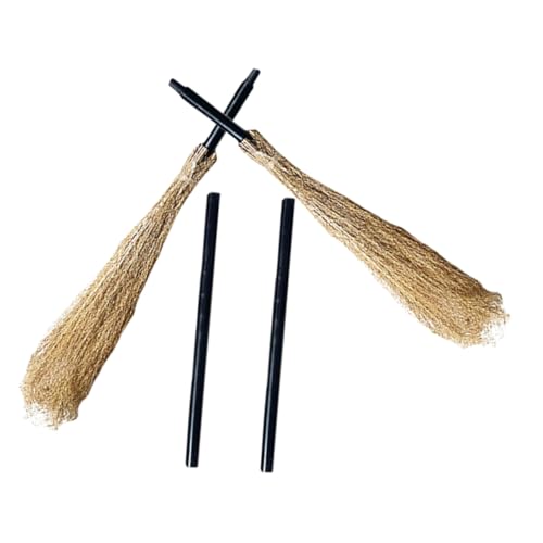 SEWOART 2 Stück Hexenbesen Halloween Dekoration Cosplay Requisiten aus Langlebig Mystisch Spaßig für Fasching Maskerade Party Zubehör SEWOART 2 Stück Hexenbesen Halloween Dekoration Cosplay Requisiten aus Langlebig Mystisch Spaßig für Fasching Maskerade Party Zubehör von SEWOART