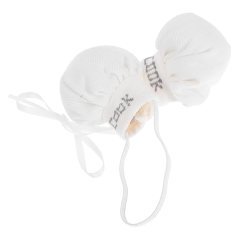 SEWOART 2 Stück Teiliges Mini Chefkochmützen für Puppen Elastisch Band Kleine Dekorative Kochmützen Für Kuscheltiere und Puppenhaus Küche Zubehör von SEWOART