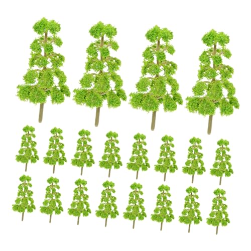 SEWOART 20 Stück Mikrolandschaftsgrüner Kunstbaum Diorama-bausatz Baumfiguren Miniaturpflanzen Bonsai-Baum-fälschung Kiefernbaum- Baummodell Puppenhausbaum Plastik Light Green SEWOART 20 Stück Mikrolandschaftsgrüner Kunstbaum Diorama-bausatz Baumfiguren Miniaturpflanzen Bonsai-Baum-fälschung Kiefernbaum- Baummodell Puppenhausbaum Plastik Light Green von SEWOART