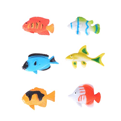 SEWOART 24 Stücke Pädagogisches Mini Meer Tier Tropische Fische von SEWOART